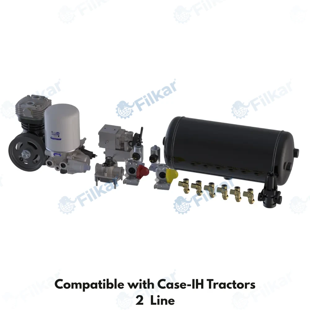 Druckluftbremsanlage-Set für Case-IH Traktoren
