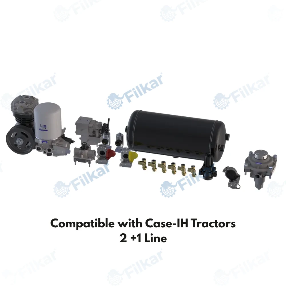 Druckluftbremsanlage-Set für Case-IH Traktoren
